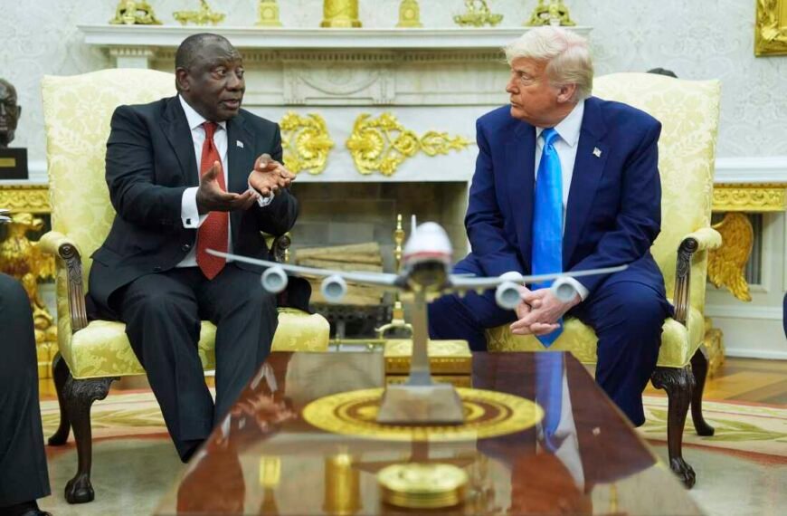 Trump Challenges South Africa’s Ramaphosa Over White Farm Murders and Land Seizures