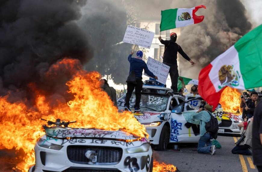 National Guard Deployed to Los Angeles Amid Violent Anti-ICE Protests