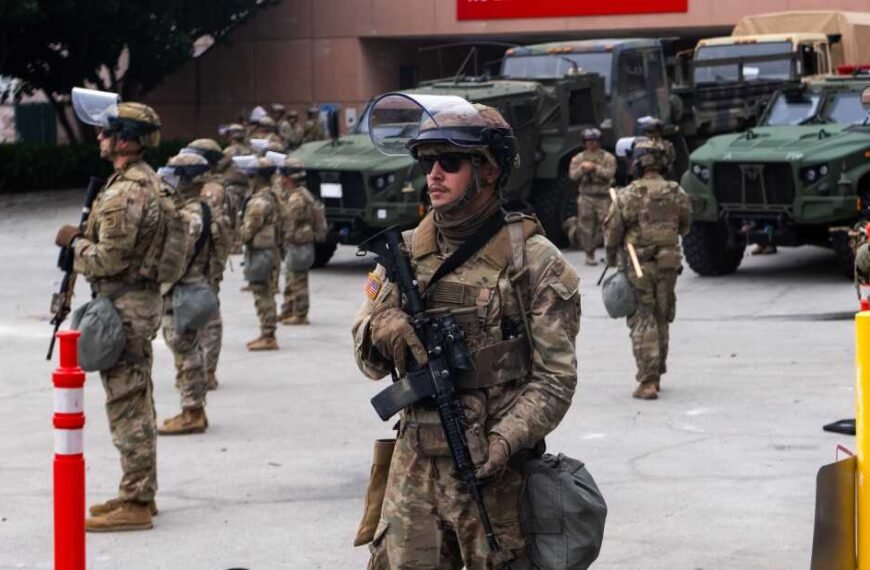 Marines Activated as Immigration Protest Unrest Spreads Nationwide
