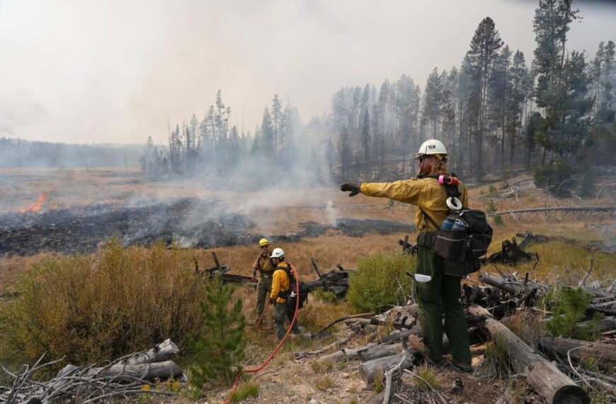 Firefighters Contain 100-Acre Brush Fire Near Highway 16 in Star, Idaho