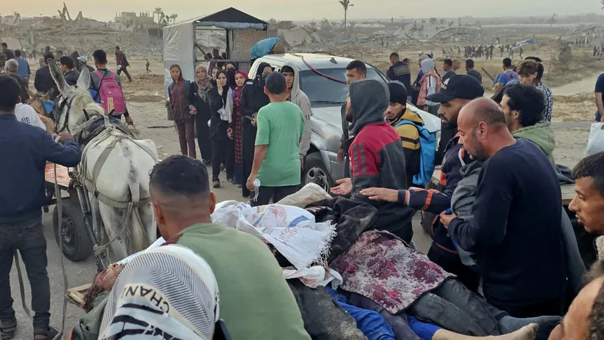 Israeli Troops Open Fire on Gazans Seeking Aid, Dozens Reported Dead