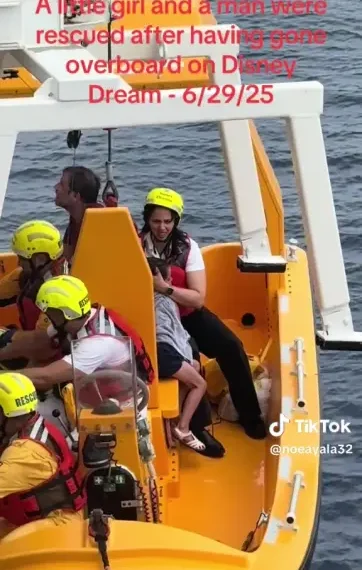 Father Leaps Overboard to Rescue Daughter Who Fell from Disney Cruise Ship