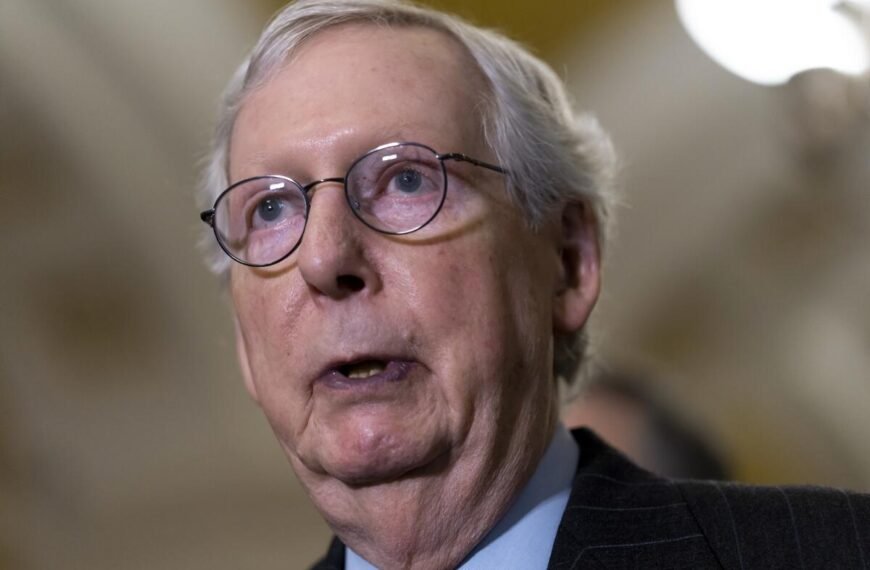 McConnell Criticizes Pentagon Officials as Trump Resumes Ukraine Military Aid