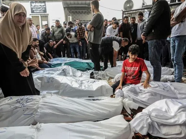 Israeli Airstrikes Kill Journalists and Rescuers at Gaza’s Nasser Hospital