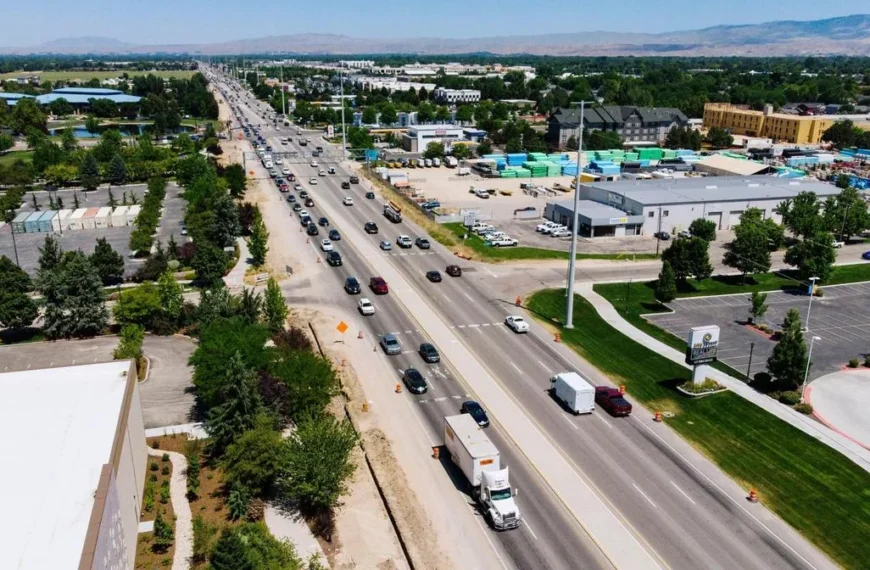 Eagle Road Safety Changes to Remove High-Risk Turns and Extend Roadway Life