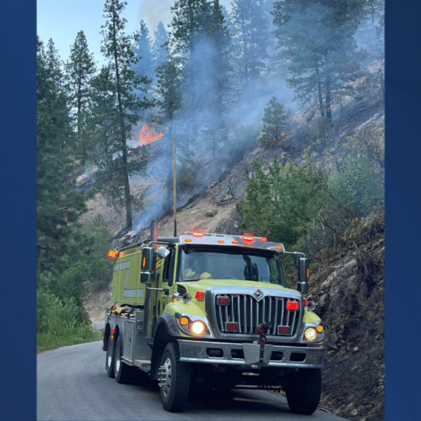 Robie Fire in Boise County Fully Contained; Evacuations Lifted