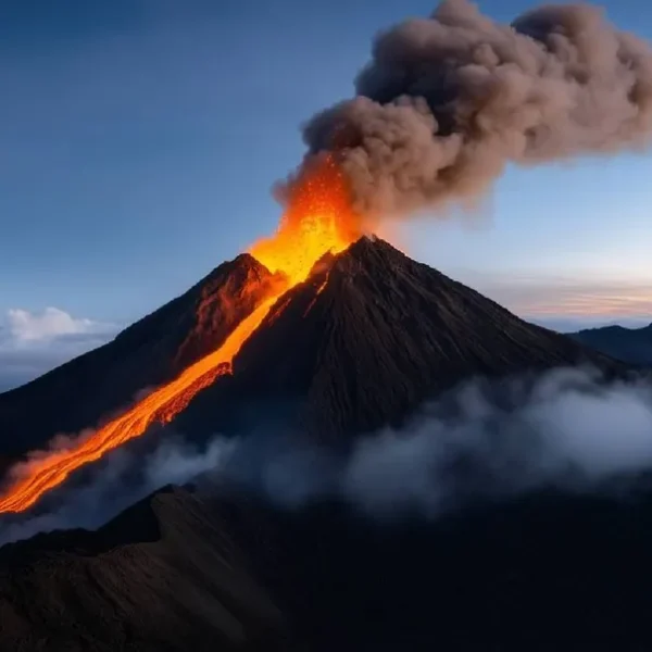 Krasheninnikov Volcano Erupts in Russia After Massive 8.8-Magnitude Earthquake