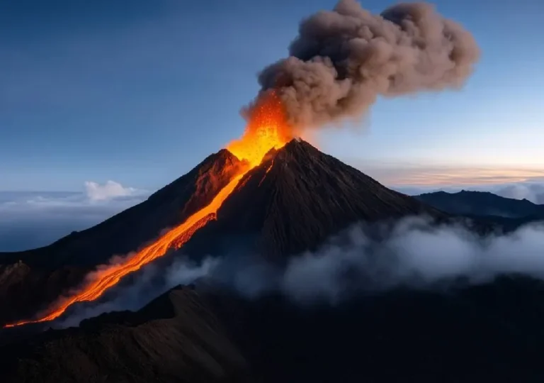 Krasheninnikov Volcano Erupts in Russia After Massive 8.8-Magnitude Earthquake