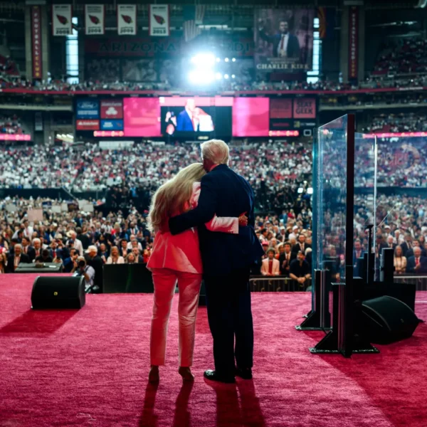 Tens of Thousands Honor Charlie Kirk at Arizona Memorial as Trump Leads Tribute