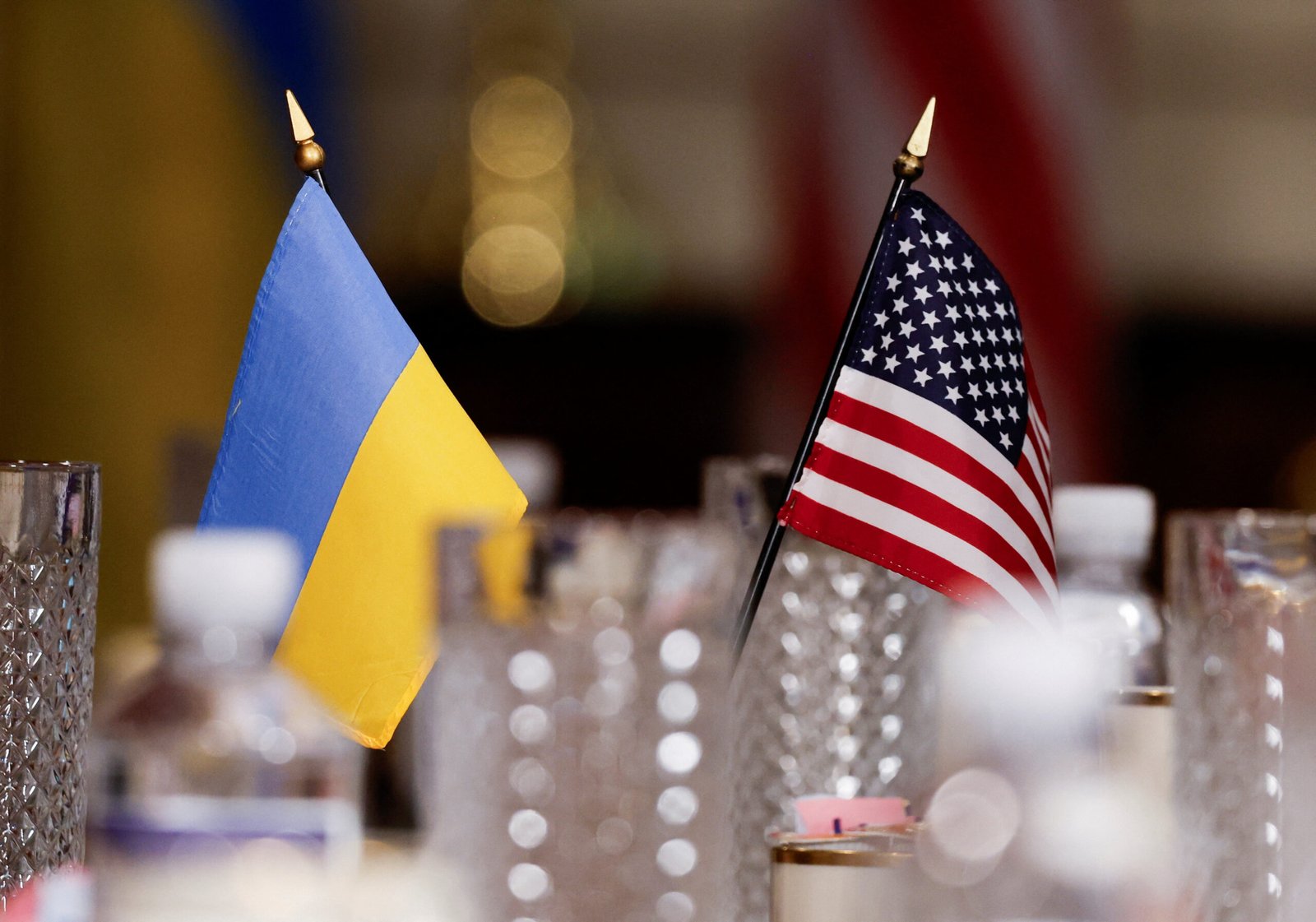 U.S. Secretary of Defense Lloyd Austin meets with Ukrainian Defense Minister Rustem Umerov, in Washington