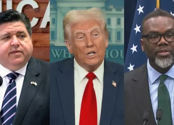 Trump Accuses Illinois Leaders of Failing to Protect Federal Agents Amid Immigration Dispute