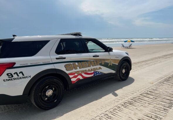 Sheriff patrol vehicle on patrol